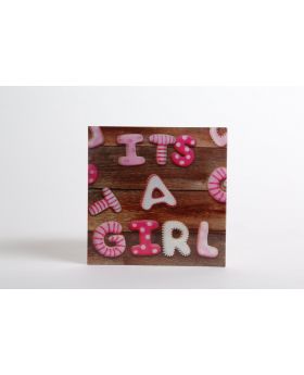It's a Girl card